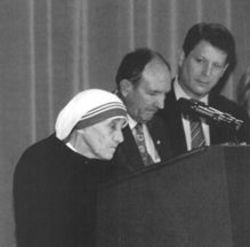 Mother Theresa, National Prayer Breakfast, February 3, 1994 Mother Theresa, National Prayer Breakfast, February 3, 1994